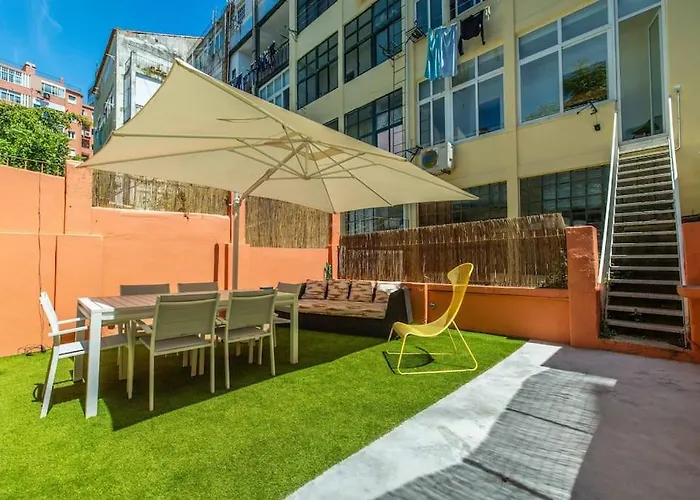 With Terrace 5 Minutes From Marques De Pombal *